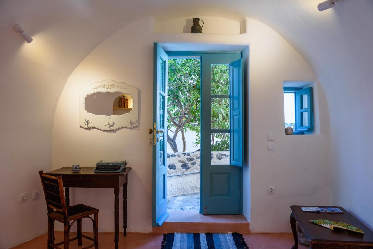 Santorinio Yellow House Éxo Goniá Extérieur photo