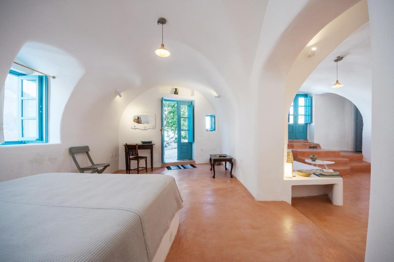 Santorinio Yellow House Éxo Goniá Extérieur photo